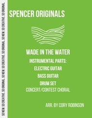Wade in the Water Instrumental Parts choral sheet music cover Thumbnail